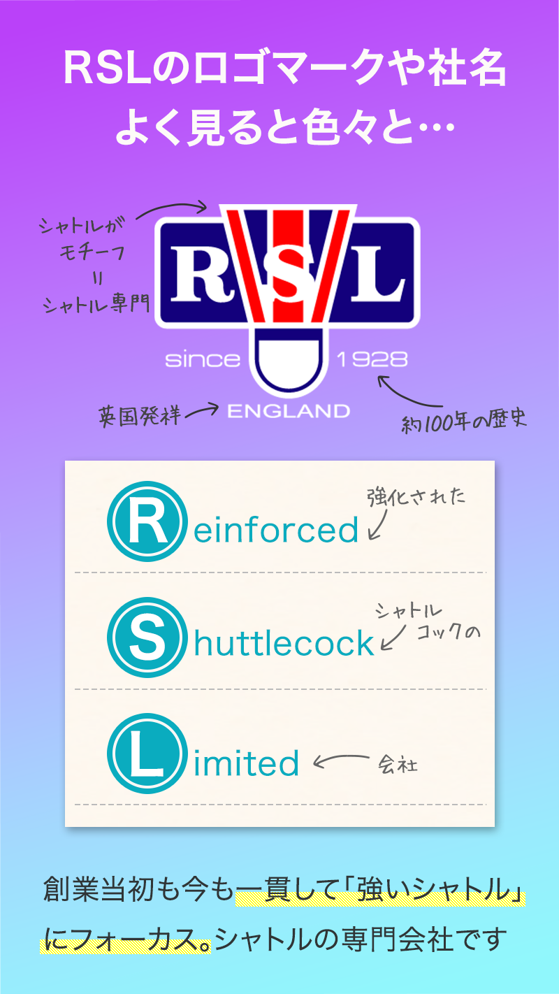 RSLのロゴをよく見ると